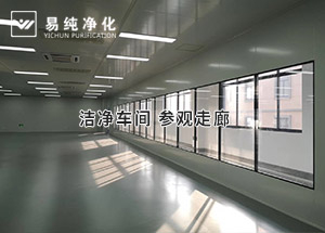 潔凈參觀走廊這樣設(shè)計大氣不？